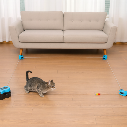 Interactive Cat Treadmill Exerciser