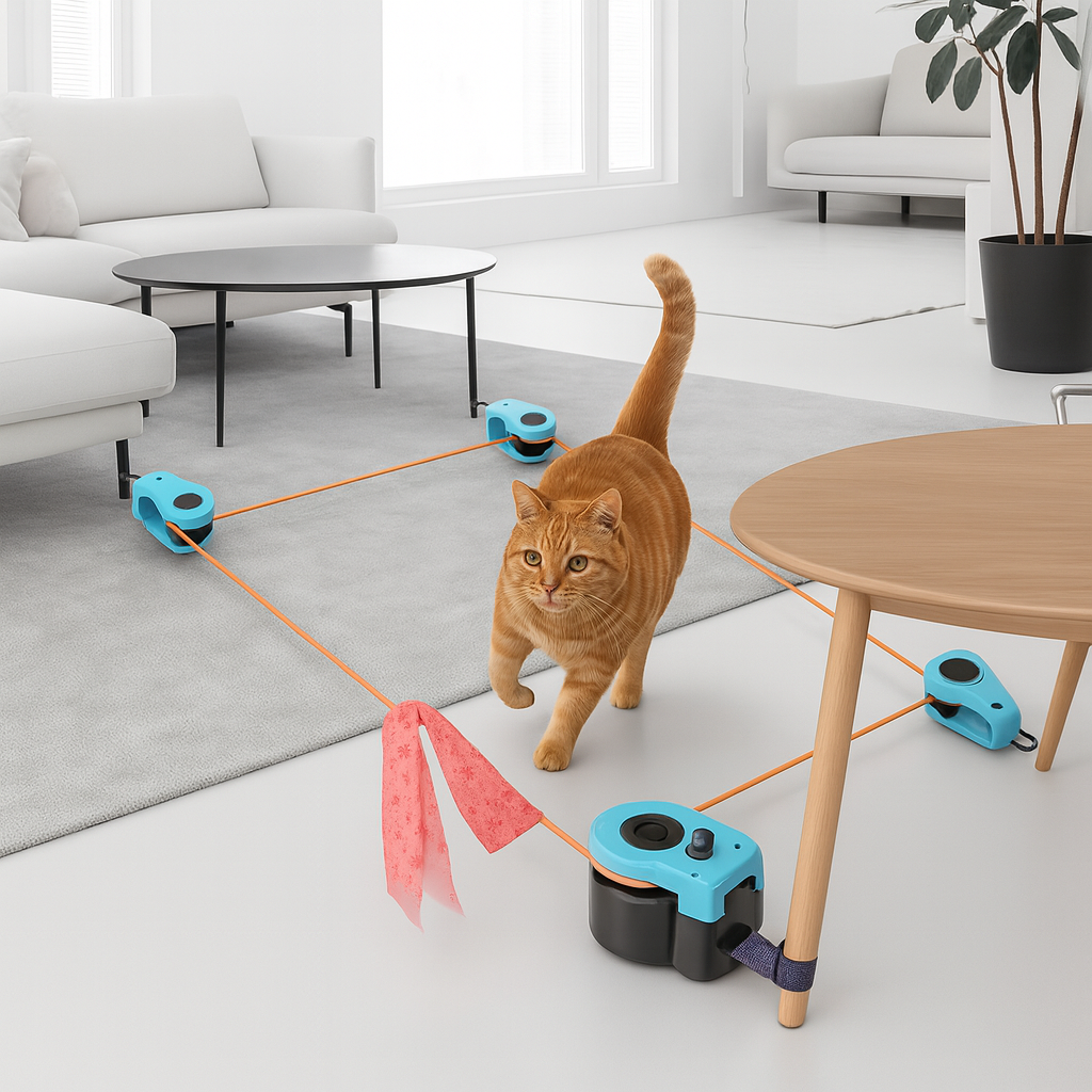 Interactive Cat Treadmill Exerciser