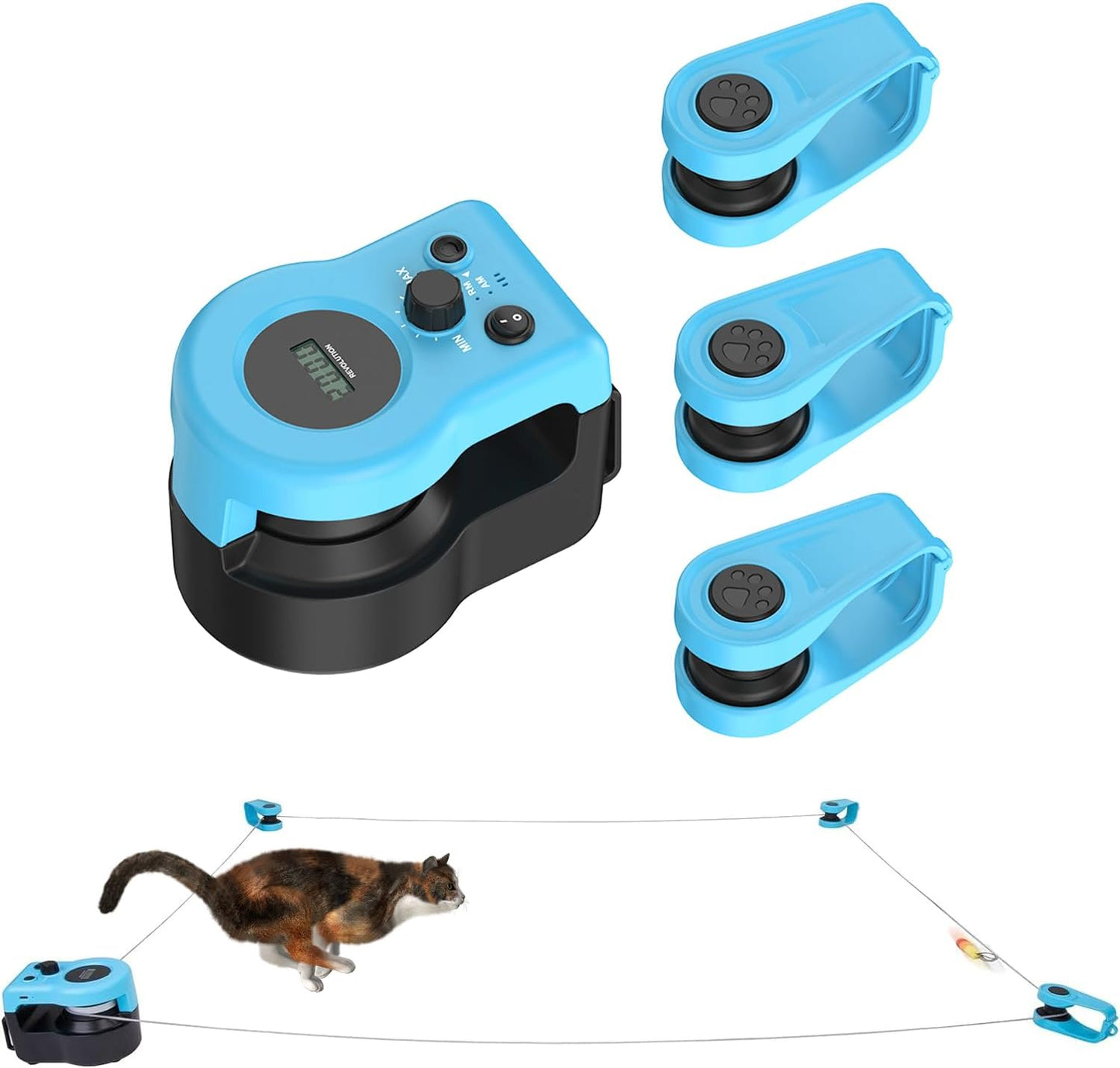 Interactive Cat Treadmill Exerciser