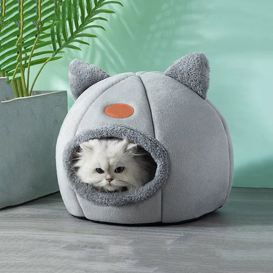 Bed Cats Winter Warm and Cold Proof Pet Home Nest Cat Accessories Cat Cave Bed Cat House Pet Supplies