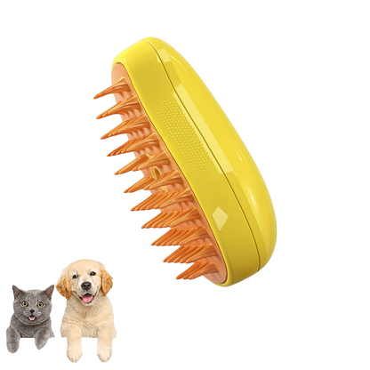 SteamGroom 3-in-1 Pet Brush Spa-Level Grooming for Cats & Dogs