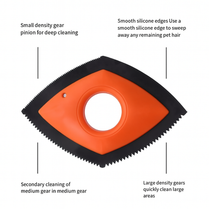 4-in-1 Reusable Pet Hair Remover Comb