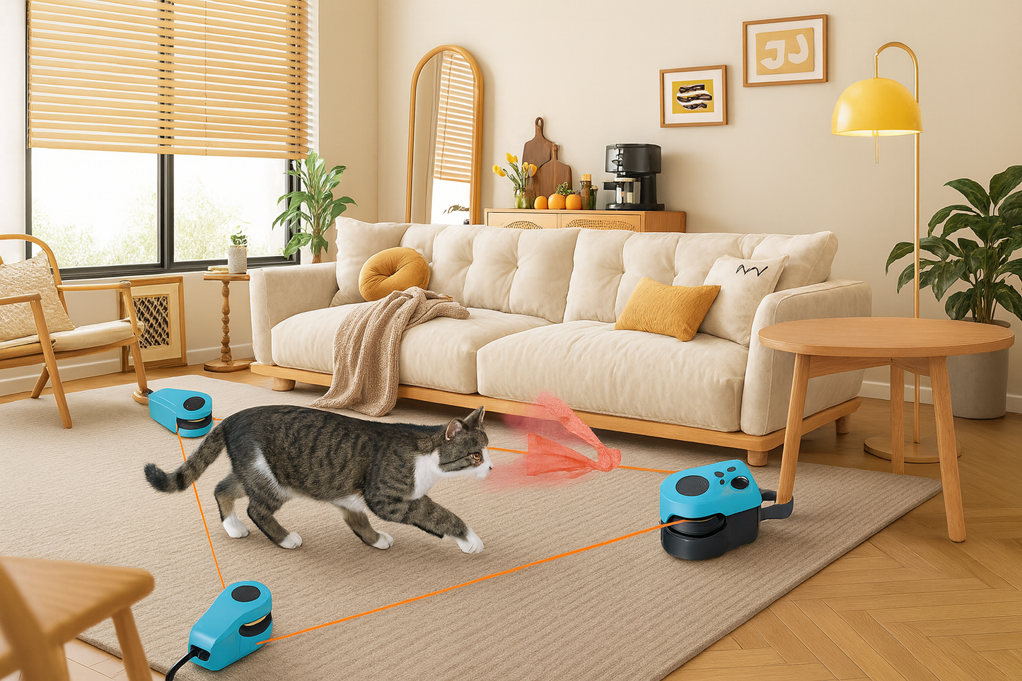 Interactive Cat Treadmill Exerciser