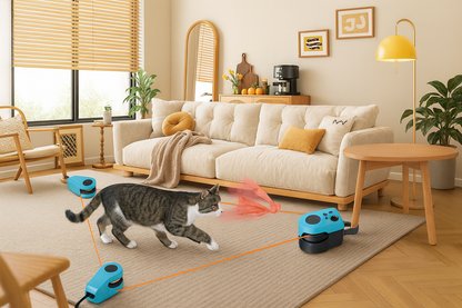 Interactive Cat Treadmill Exerciser