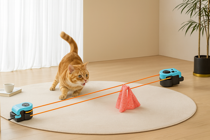 Interactive Cat Treadmill Exerciser