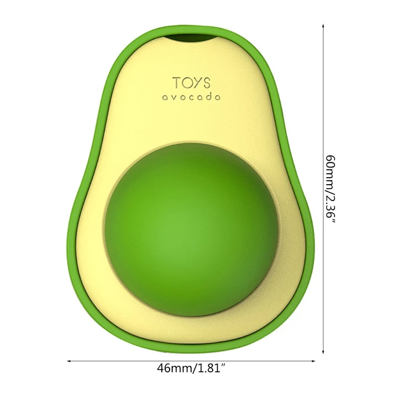 Avocado Catnip Ball Edible for Cats Lick Teeth Cleaning Dental TOP Ones Pet Supplies Jouet Chaton Cosas Para Gatos