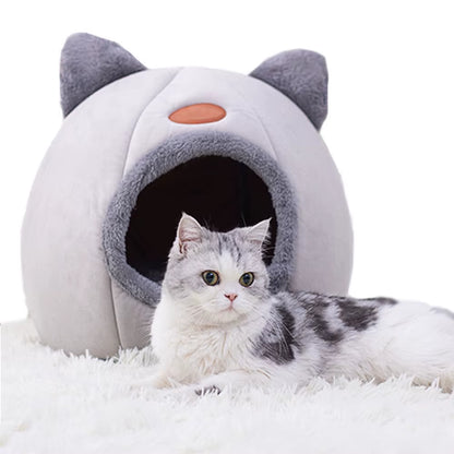 Bed Cats Winter Warm and Cold Proof Pet Home Nest Cat Accessories Cat Cave Bed Cat House Pet Supplies