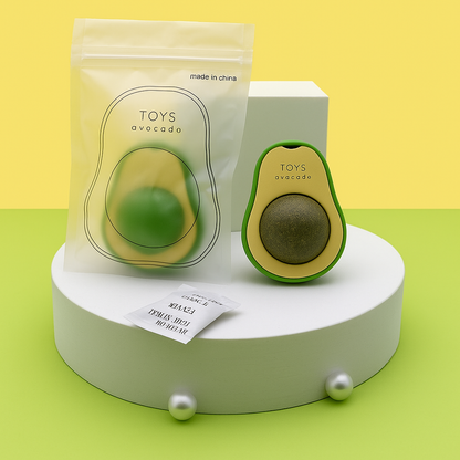 Avocado Catnip Dental Ball for Cats